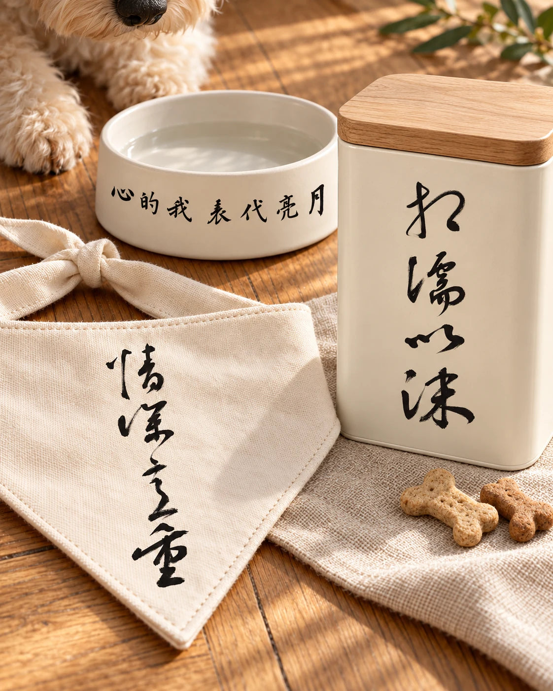 Application inspiration: three companion originals on pet feeding accessories